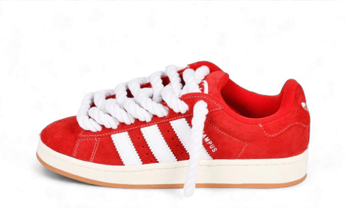 Adidas Campus 00s Better Scarlet Rope Laces - Bricks Club