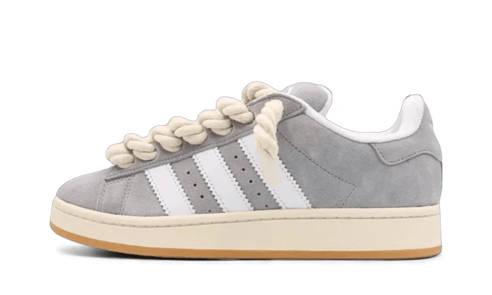 Adidas Campus 00s Grey White Rope Laces - Bricks ClubZapatilla