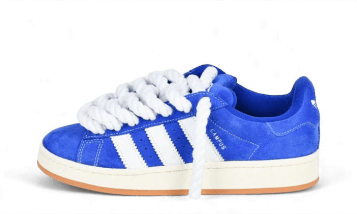 Adidas Campus 00s Semi Lucid Blue Rope Laces - Bricks Club