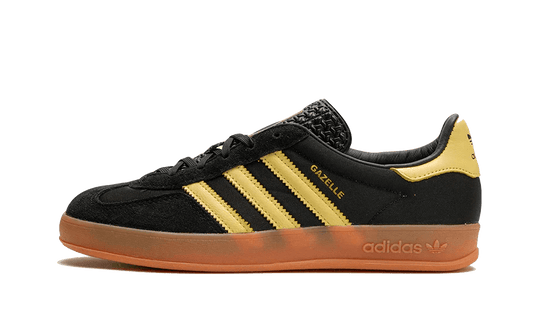 Adidas Gazelle Indoor Black Almost Yellow Gum - Bricks Club