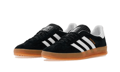 Adidas Gazelle Indoor Black White Gum - Bricks Club