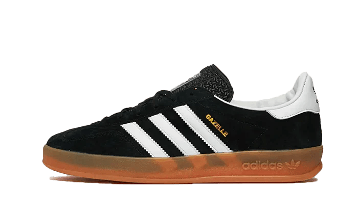 Adidas Gazelle Indoor Black White Gum - Bricks Club