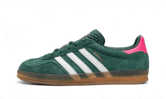 Adidas Gazelle Indoor Collegiate Green Lucid Pink - Bricks Club