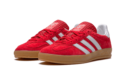 Adidas Gazelle Scarlet Cloud White - Bricks Club