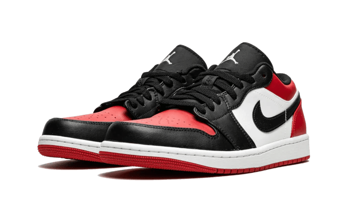 Air Jordan 1 Low Bred Toe - Bricks Club