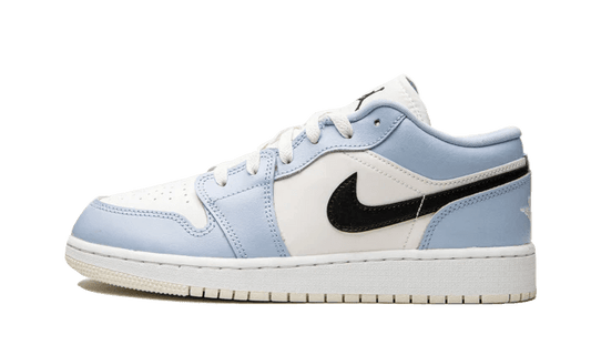 Air Jordan 1 Low Ice Blue Black - Bricks Club