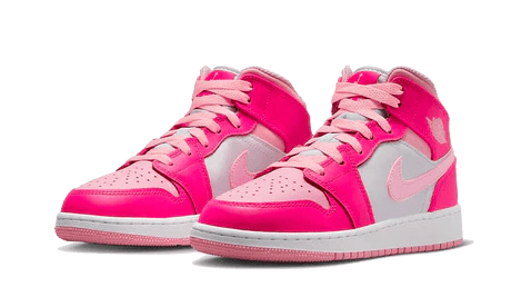 Air Jordan 1 Mid Fierce Pink - Bricks Club