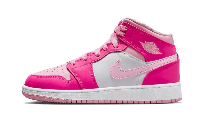 Air Jordan 1 Mid Fierce Pink - Bricks Club