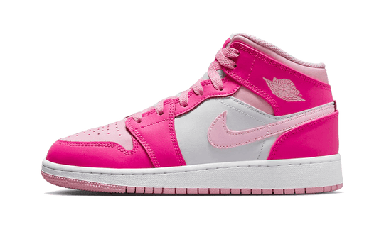 Air Jordan 1 Mid Fierce Pink - Bricks Club