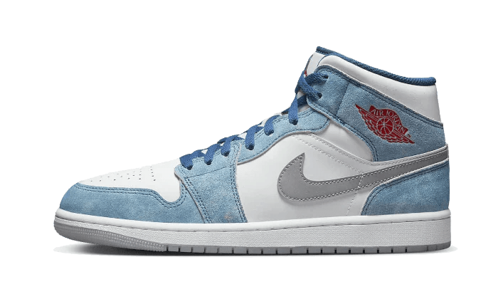 Air Jordan 1 Mid French Blue - Bricks Club