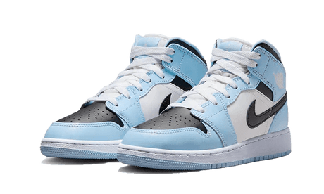 Air Jordan 1 Mid Ice Blue - Bricks Club