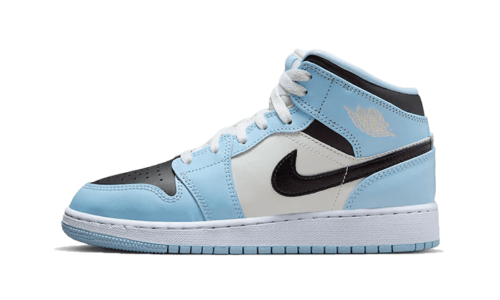 Air Jordan 1 Mid Ice Blue - Bricks Club