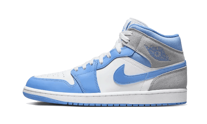 Air Jordan 1 Mid University Blue Grey - Bricks Club