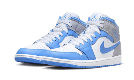 Air Jordan 1 Mid University Blue Grey - Bricks Club