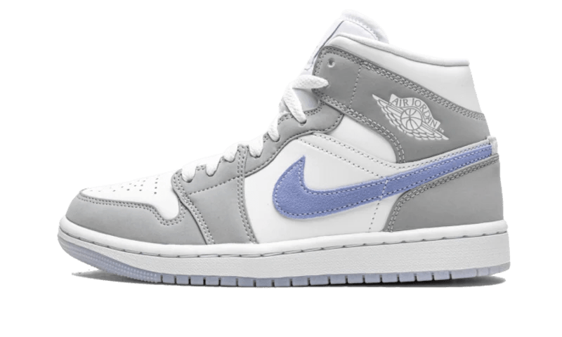 Air Jordan 1 Mid Wolf Grey - Bricks Club