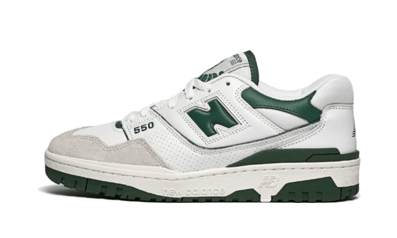 New Balance 550 White Green - Bricks Club