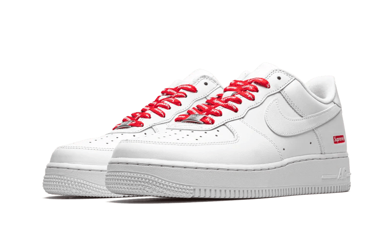 Nike Air Force 1 Low Supreme White - Bricks Club