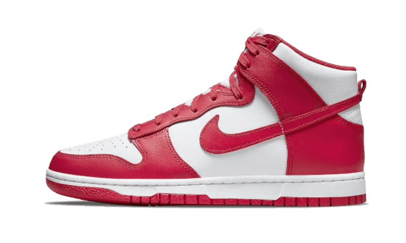 Nike Dunk High Championship White Red - Bricks Club