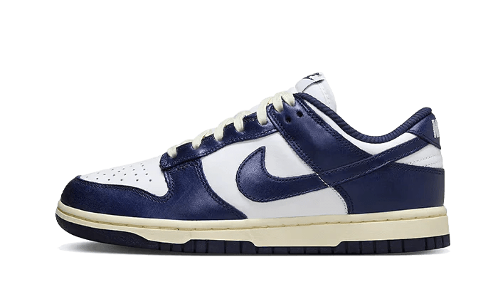 Nike Dunk Low PRM Navy Vintage - Bricks Club